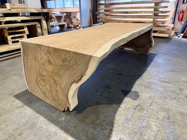 Suar dubbele waterval tafel 260 cm. - afbeelding 3 van  6