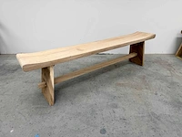 Suar houten bank 180 cm - afbeelding 2 van  3