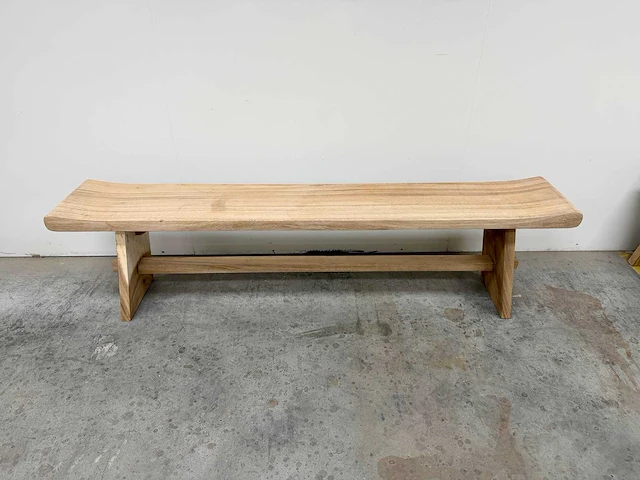 Suar houten bank 180 cm - afbeelding 3 van  3