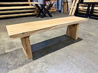 Suar houten bankje 150 cm. - afbeelding 1 van  3