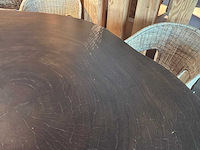 Suar houten eetkamertafel - afbeelding 9 van  11