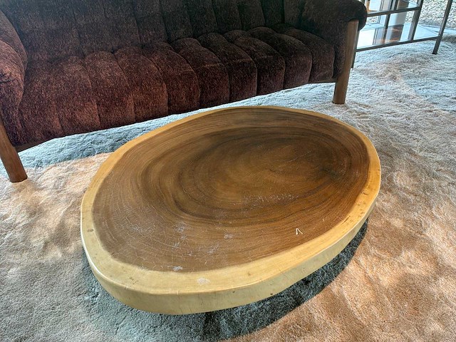 Suar houten salontafel - afbeelding 5 van  10