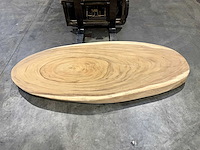Suar ovaal tafelblad 200 cm.