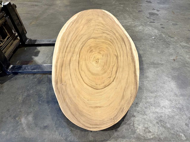 Suar ovaal tafelblad 200 cm. - afbeelding 2 van  2