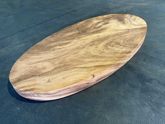 Suar ovaal tafelblad - afbeelding 2 van  2
