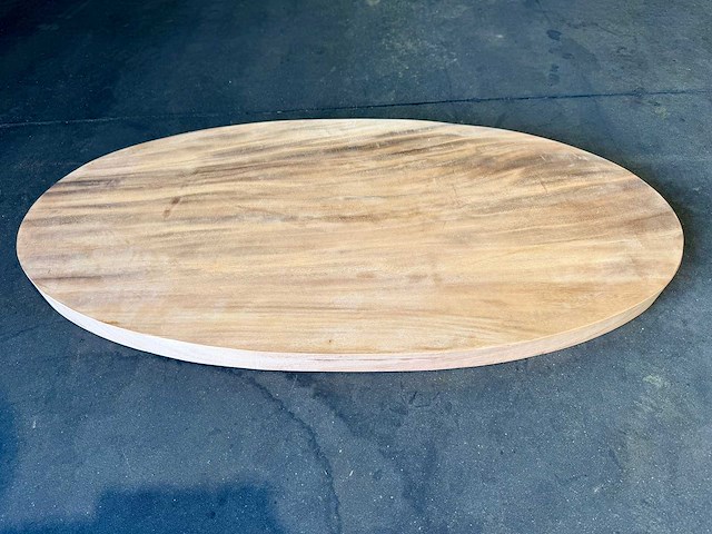 Suar ovaal tafelblad - afbeelding 1 van  2