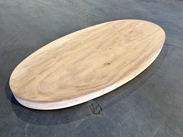 Suar ovaal tafelblad - afbeelding 2 van  2