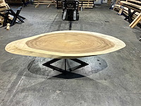 Suar ovale boomstamtafel 250 cm. - afbeelding 3 van  3