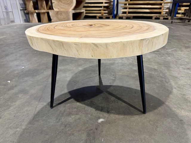 Suar ronde salontafel / bijzettafel - afbeelding 1 van  4
