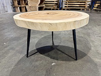 Suar ronde salontafel / bijzettafel - afbeelding 1 van  4