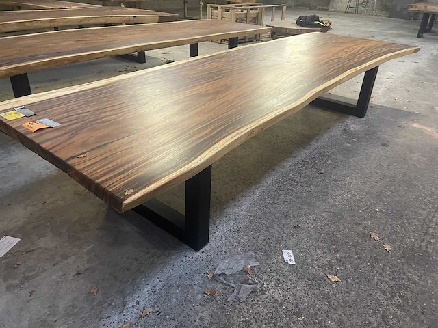 Suar tafel 4000x1200x80mm - afbeelding 1 van  3