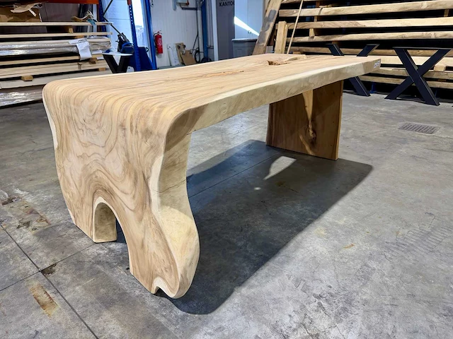 Suar waterval tafel 200 cm - afbeelding 1 van  4
