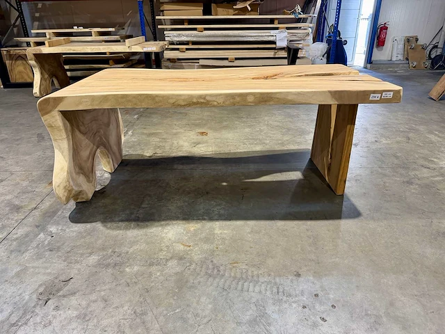 Suar waterval tafel 200 cm - afbeelding 4 van  4