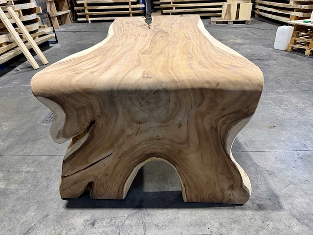 Suar waterval tafel 210 cm - afbeelding 3 van  3
