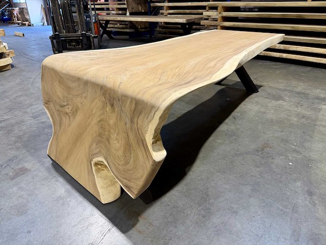 Suar waterval tafel 270 cm. - afbeelding 1 van  3