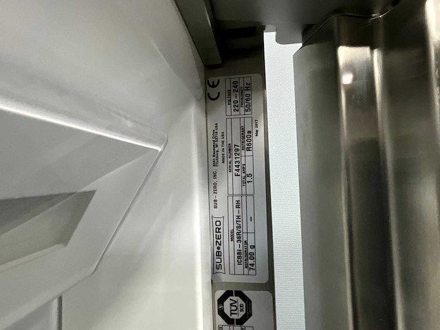 Sub zero - icbi-36r/s/th-rh - koelkast - afbeelding 17 van  25