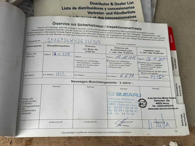 Subaru - 2012 - xv - 1.6i bns ed. awd - personenauto - afbeelding 9 van  19