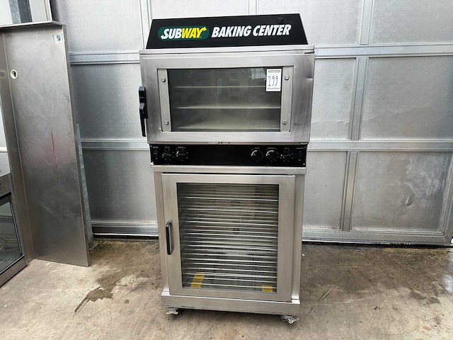 Subway bakkerijoven met rijskast - afbeelding 1 van  5