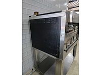 Sudforni - rvs dubbele pizza-oven op rvs onderstel - afbeelding 3 van  11