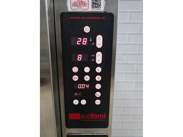 Sudforni - rvs dubbele pizza-oven op rvs onderstel - afbeelding 8 van  11