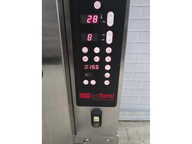 Sudforni - rvs dubbele pizza-oven op rvs onderstel - afbeelding 9 van  11