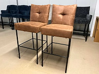 Suede barstoel (2x) - afbeelding 4 van  11