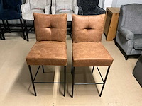 Suede barstoel (2x) - afbeelding 9 van  11