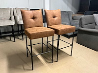 Suede barstoel (2x) - afbeelding 10 van  11