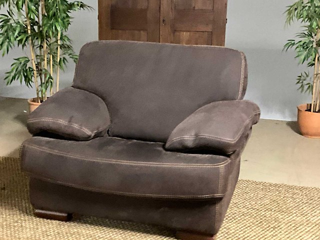 Suede fauteuil - afbeelding 4 van  10