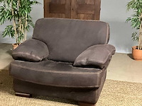 Suede fauteuil - afbeelding 4 van  10