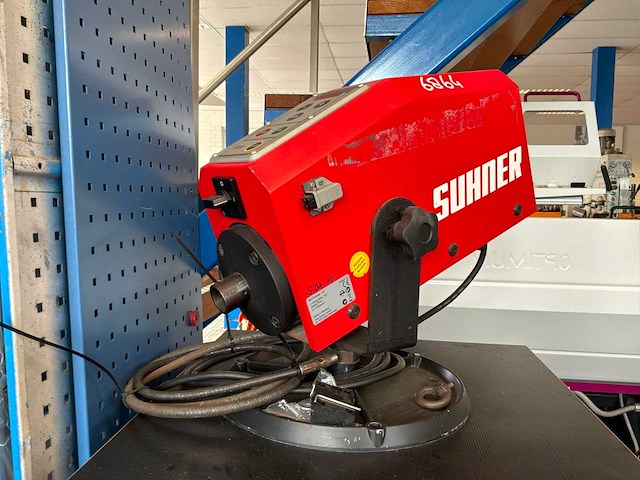 Suhner rotomax 1.5 stationaire ontbraam-/slijpmachine - afbeelding 1 van  4