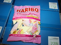 Suikerruiten chamallows haribo in 7 overdozen met 12 zakken a 260 g. tht 6-2026. - afbeelding 1 van  2