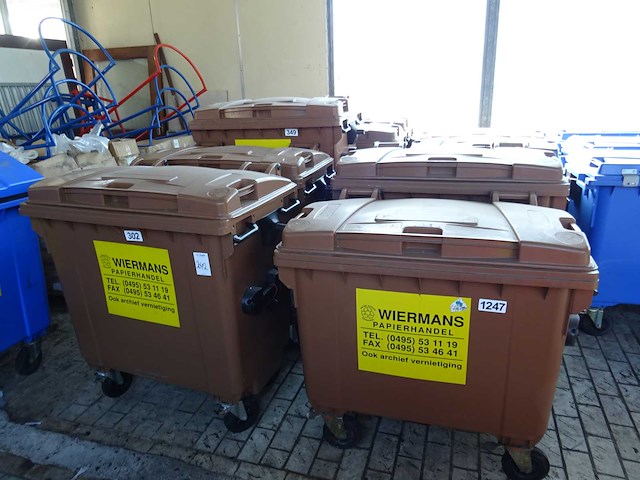 Sulo - rolcontainer 700l (11x) - afbeelding 1 van  2