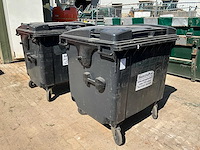 Sulo afvalcontainer - 1100l (2x) - afbeelding 2 van  3