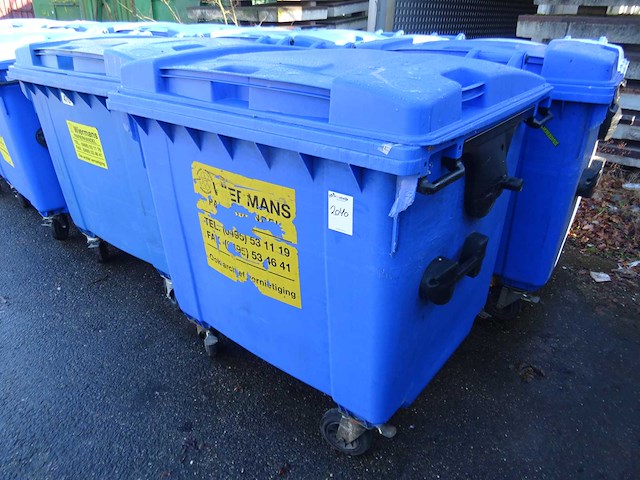 Sulo/schäfer - rolcontainer 1100l (10x) - afbeelding 2 van  2