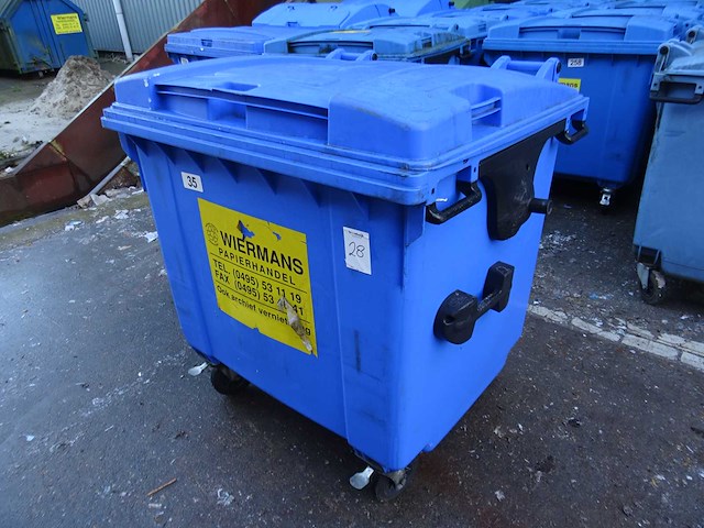 Sulo/schäfer - rolcontainer 1100l (14x) - afbeelding 2 van  2