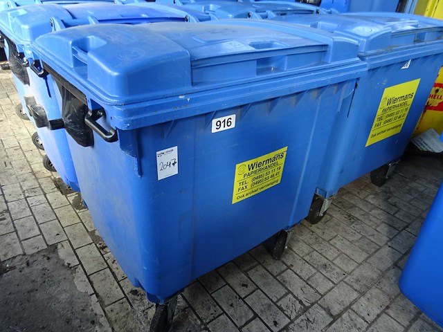 Sulo/schäfer - rolcontainer 1100l (25x) - afbeelding 2 van  3