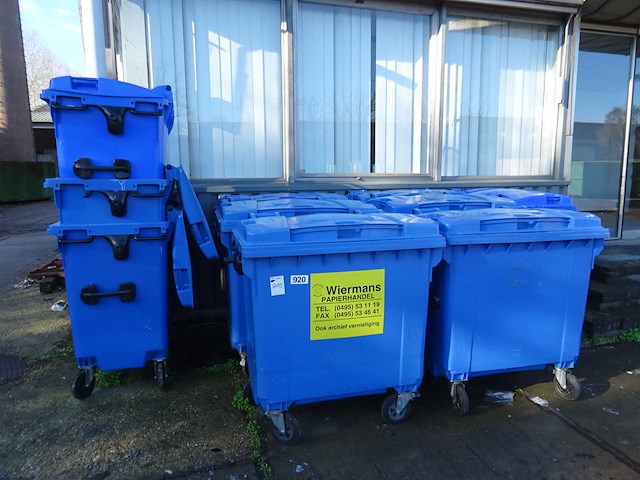 Sulo/schäfer - rolcontainer 700l (10x) - afbeelding 1 van  2