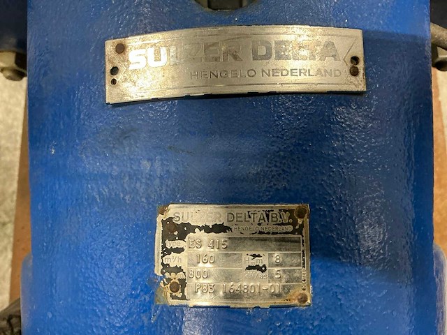 Sulzer delta es 415 centrifugaalpomp - afbeelding 9 van  10