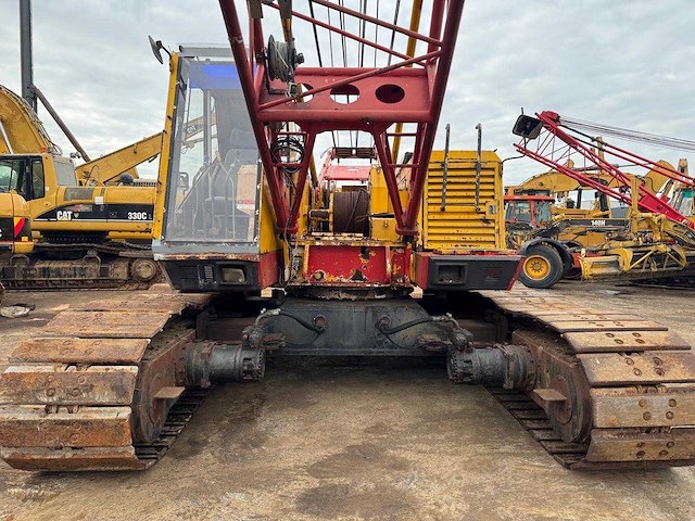 Sumito ls108rh5 40 tons mobiele torenkraan met 12 meter jip - afbeelding 2 van  15