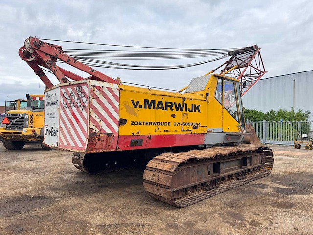 Sumito ls108rh5 40 tons mobiele torenkraan met 12 meter jip - afbeelding 4 van  7