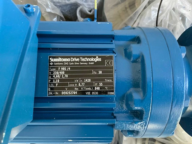 Sumitomo f 90s/4 tandwielmotor (15x) - afbeelding 2 van  3