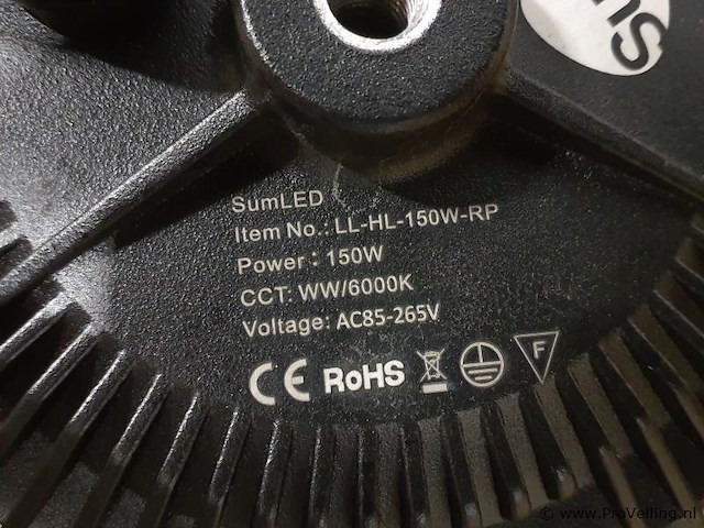 Sumled-lamp ll-hl-150w-rp - afbeelding 2 van  5