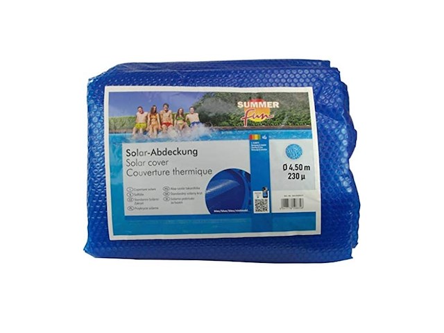 Summer fun zomerzwembadhoes solar rond 450 cm pe blauw - afbeelding 1 van  1