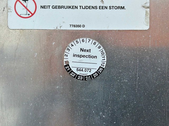 Sumner manufacturing 2118 materiaallift / kanaallift - afbeelding 8 van  8