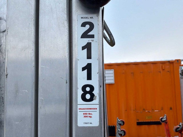 Sumner manufacturing 2118 materiaallift / kanaallift - afbeelding 9 van  9