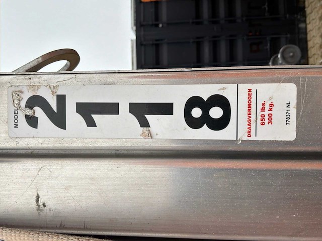 Sumner manufacturing 2118 materiaallift / kanaallift - afbeelding 8 van  8