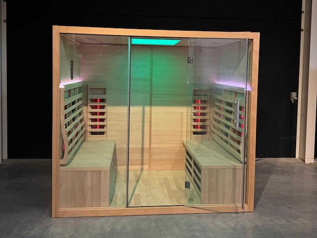 Sumum - quattro - infrarood sauna - 4 persoons - afbeelding 1 van  8