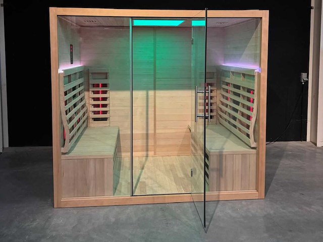 Sumum - quattro - infrarood sauna - 4 persoons - afbeelding 2 van  8