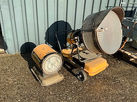 Sun stream en val6 infrarood dieselgestookte heaters - afbeelding 1 van  10